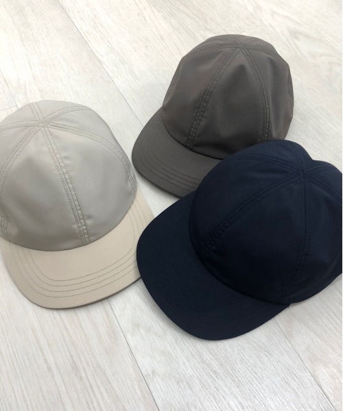 KIIT(キート)の「KIIT キート / × MASACA HAT 6 PANEL CAP マサカハット別注 6パネルキャップ ローキャップ / KIM-A59-501(キャップ・メンズ・ダークブラウン/ダークネイビー/ライトベージュ・FREE)」の7枚目の写真