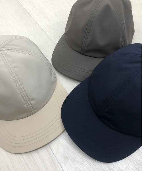 KIIT(キート)の「KIIT キート / × MASACA HAT 6 PANEL CAP マサカハット別注 6パネルキャップ ローキャップ / KIM-A59-501(キャップ・メンズ・ダークブラウン/ダークネイビー/ライトベージュ・FREE)」の10枚目の写真