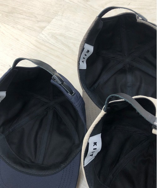 KIIT(キート)の「KIIT キート / × MASACA HAT 6 PANEL CAP マサカハット別注 6パネルキャップ ローキャップ / KIM-A59-501(キャップ・メンズ・ダークブラウン/ダークネイビー/ライトベージュ・FREE)」の12枚目の写真