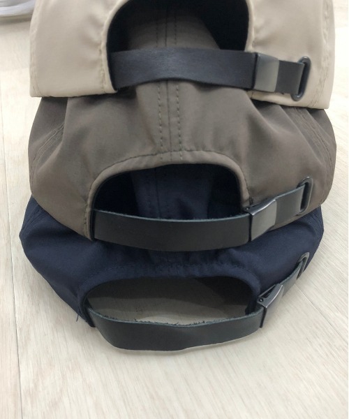 KIIT(キート)の「KIIT キート / × MASACA HAT 6 PANEL CAP マサカハット別注 6パネルキャップ ローキャップ / KIM-A59-501(キャップ・メンズ・ダークブラウン/ダークネイビー/ライトベージュ・FREE)」の9枚目の写真