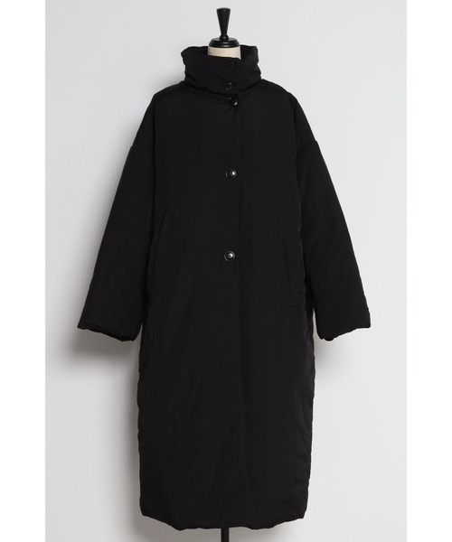 Bonjour Sagan(ボンジュールサガン)の「スタンドカラーダウンコート(ダウンジャケット/コート・レディース・ブラック/ライトグリーン/ライトベージュ/カーキ/ベージュ・FREE)」の19枚目の写真