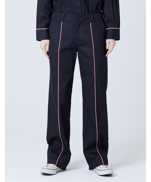 Little sunny bite（リトルサニーバイト）の「little sunny bite Disney collection Twill pants（チノパンツ・レディース・ピンク/ブラック/ブラウン・MEDIUM/SMALL）」の2枚目の写真