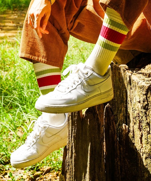 STANCE(スタンス)の「【STANCE / スタンス】BOYD ST / ラインソックス / INFIKNIT (インフィニット)(ソックス/靴下・メンズ・ブラック/ブルー/ホワイト/オフホワイト/ホワイト系その他/レッド系その他・SMALL/LARGE)」の6枚目の写真