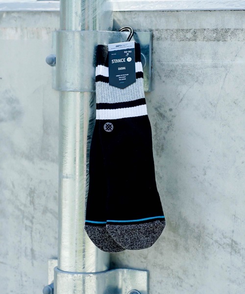 STANCE(スタンス)の「【STANCE / スタンス】BOYD ST / ラインソックス / INFIKNIT (インフィニット)(ソックス/靴下・メンズ・ブラック/ブルー/ホワイト/オフホワイト/ホワイト系その他/レッド系その他・SMALL/LARGE)」の12枚目の写真