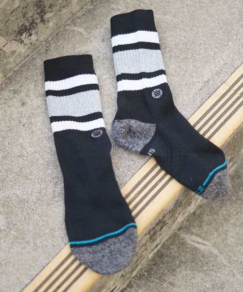 STANCE(スタンス)の「【STANCE / スタンス】BOYD ST / ラインソックス / INFIKNIT (インフィニット)(ソックス/靴下・メンズ・ブラック/ブルー/ホワイト/オフホワイト/ホワイト系その他/レッド系その他・SMALL/LARGE)」の21枚目の写真