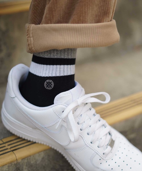 STANCE(スタンス)の「【STANCE / スタンス】BOYD ST / ラインソックス / INFIKNIT (インフィニット)(ソックス/靴下・メンズ・ブラック/ブルー/ホワイト/オフホワイト/ホワイト系その他/レッド系その他・SMALL/LARGE)」の20枚目の写真