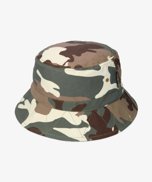 WILD THINGS（ワイルドシングス）の「WILD THINGS SUPPLEX NYLON BUCKET HAT（ハット・メンズ・ブラック/ベージュ/グレー/グリーン/カモフラージュ・ONE SIZE）」の5枚目の写真