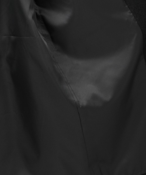 yuw（ユウ）の「モヘヤシャギーセーラーコート　257950（チェスターコート・レディース・ブラウン・FREE）」の4枚目の写真