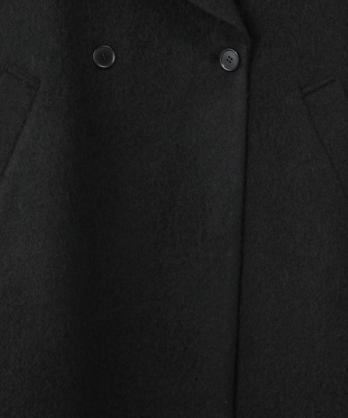 yuw（ユウ）の「モヘヤシャギーセーラーコート　257950（チェスターコート・レディース・ブラウン・FREE）」の10枚目の写真