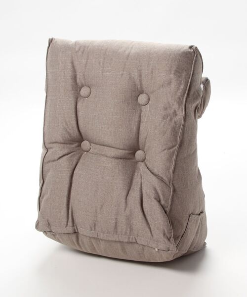 aimoha（アイモハ）の「【おうち時間＆テレワークの味方！】クッション付き腰掛クッション（クッション/クッションカバー・レディース・オフホワイト/ベージュ/ライトブルー/グリーン/グレー/ネイビー・FREE）」の7枚目の写真