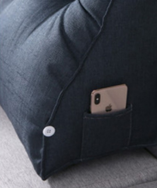 aimoha（アイモハ）の「【おうち時間＆テレワークの味方！】クッション付き腰掛クッション（クッション/クッションカバー・レディース・オフホワイト/ベージュ/ライトブルー/グリーン/グレー/ネイビー・FREE）」の17枚目の写真