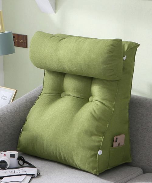 aimoha（アイモハ）の「【おうち時間＆テレワークの味方！】クッション付き腰掛クッション（クッション/クッションカバー・レディース・オフホワイト/ベージュ/ライトブルー/グリーン/グレー/ネイビー・FREE）」の22枚目の写真