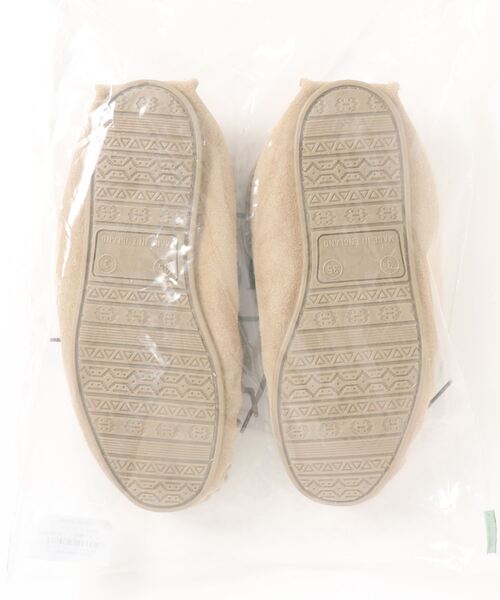 salle de bal（サルデバル）の「GLENCROFT / グレンクロフト  ウールモカシン シューズ GLEN CROFT DB32 IPJ（スリッポン・レディース・ベージュ・6/3/4/5）」の2枚目の写真