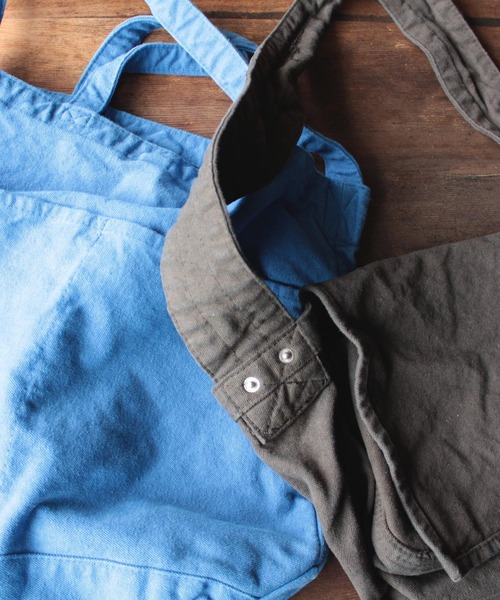 MAKE UP(メイクアップ)の「MAKE UP 倉敷製品染めキャンバスショルダー(ショルダーバッグ・メンズ・ホワイト/ブラック/ネイビー/レッド/カーキ/ブルー/グリーン・FREE)」の8枚目の写真