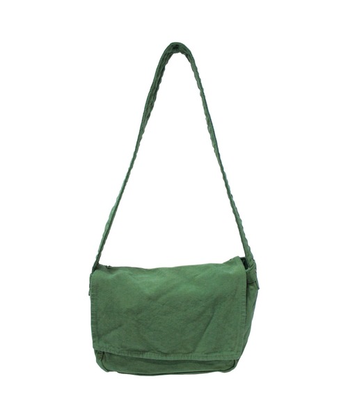 MAKE UP(メイクアップ)の「MAKE UP 倉敷製品染めキャンバスショルダー(ショルダーバッグ・メンズ・ホワイト/ブラック/ネイビー/レッド/カーキ/ブルー/グリーン・FREE)」の16枚目の写真