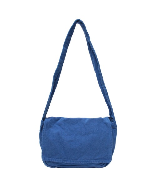 MAKE UP(メイクアップ)の「MAKE UP 倉敷製品染めキャンバスショルダー(ショルダーバッグ・メンズ・ホワイト/ブラック/ネイビー/レッド/カーキ/ブルー/グリーン・FREE)」の11枚目の写真