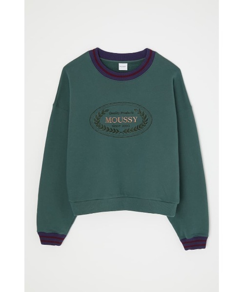 グリーン ミッキーマウス スウェット MOUSSY グリーン ミッキーマウス スウェット MOUSSY