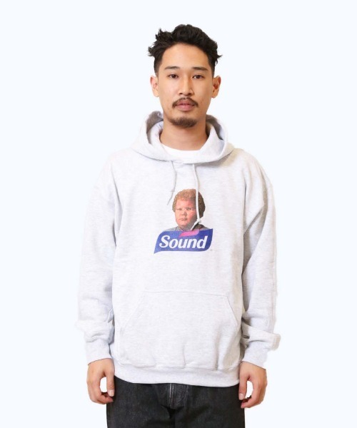 UNION（ユニオン）の「SOUND BOY HOODIE BALANSA（パーカー・メンズ・グレー・MEDIUM/X-LARGE/LARGE）」の2枚目の写真