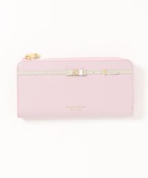 Samantha Thavasa Petit Choice | ホリデービジューリボンベルト L字ジップ長財布(財布)