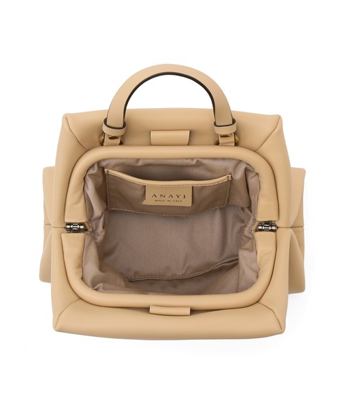 ANAYI（アナイ）の「ワンハンドルショルダー バッグ（ハンドバッグ・レディース・ライトブルー/ベージュ・FREE）」の12枚目の写真