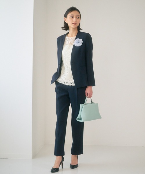 ANAYI（アナイ）の「ワンハンドルショルダー バッグ（ハンドバッグ・レディース・ライトブルー/ベージュ・FREE）」の7枚目の写真