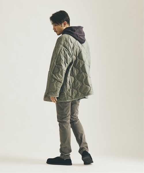 JOURNAL STANDARD（ジャーナルスタンダード）の「※M65 カラーライナー キルティングジャケット（ミリタリージャケット・メンズ・カーキ/イエロー/ライトグリーン・MEDIUM/LARGE）」の17枚目の写真