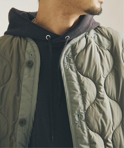 JOURNAL STANDARD（ジャーナルスタンダード）の「※M65 カラーライナー キルティングジャケット（ミリタリージャケット・メンズ・カーキ/イエロー/ライトグリーン・MEDIUM/LARGE）」の20枚目の写真