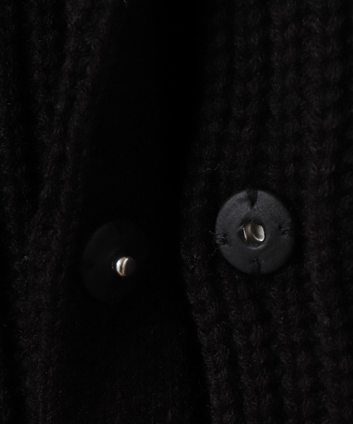 frames RAY CASSIN（フレームスレイカズン）の「【WEB限定】BIGカラー片畦2WAYニットカーディガン（カーディガン/ボレロ・レディース・ホワイト/ブラック/ターコイズブルー/オレンジ・FREE）」の13枚目の写真