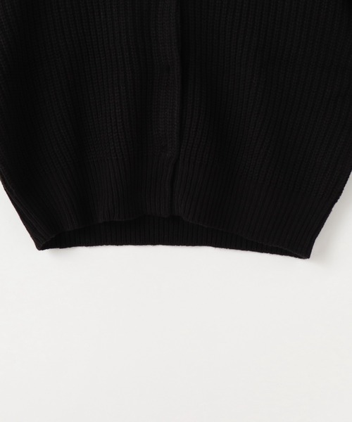 frames RAY CASSIN（フレームスレイカズン）の「【WEB限定】BIGカラー片畦2WAYニットカーディガン（カーディガン/ボレロ・レディース・ホワイト/ブラック/ターコイズブルー/オレンジ・FREE）」の17枚目の写真