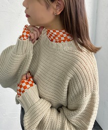 apres jour mignon | チェッカーフラッグインナー【ZOZOTOWN限定アイテム】(その他トップス)