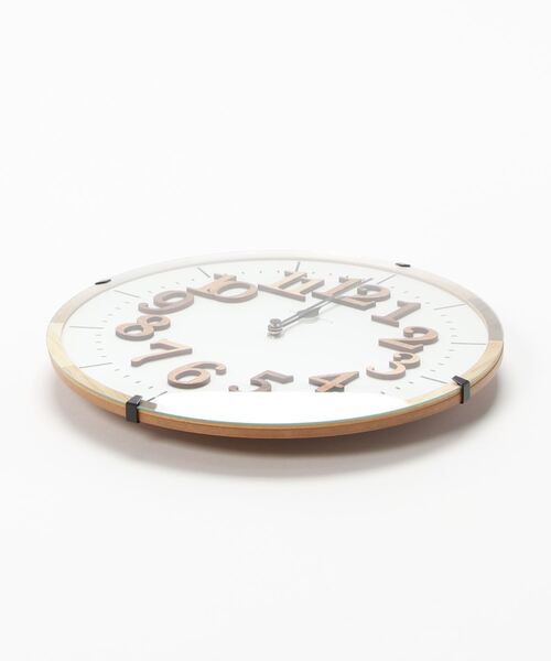 LBC（エルビーシー）の「INTERFORM INC インターフォルム ティール（掛け時計・レディース・ベージュ・FREE）」の2枚目の写真