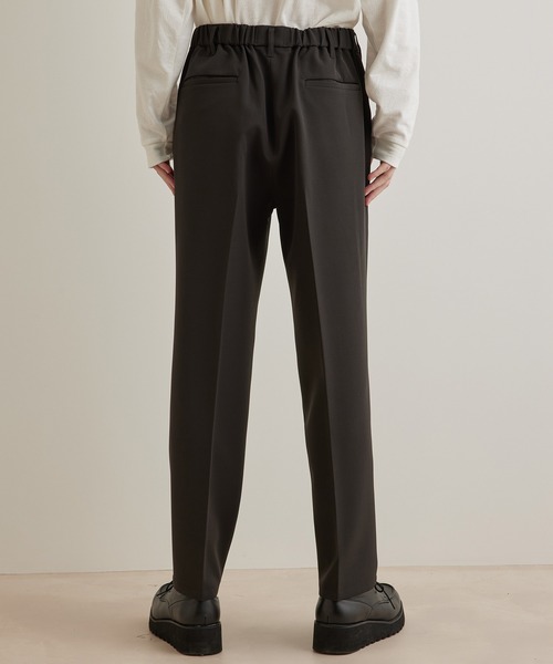 JUNRED(ジュンレッド)の「スムースストレッチ1タックストレートパンツ(スラックス・メンズ・ブラック系その他/グリーン/グレー系その他・M/S/L)」の17枚目の写真