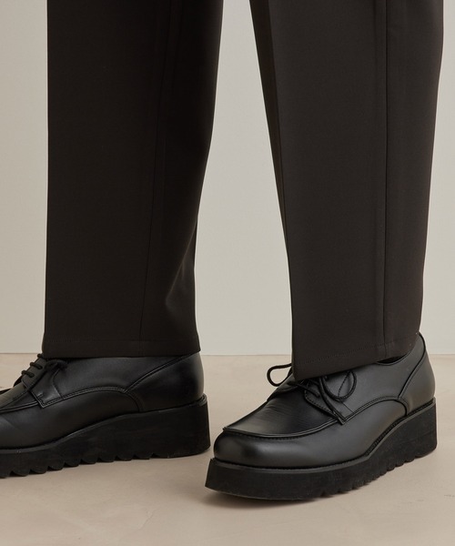 JUNRED(ジュンレッド)の「スムースストレッチ1タックストレートパンツ(スラックス・メンズ・ブラック系その他/グリーン/グレー系その他・M/S/L)」の20枚目の写真