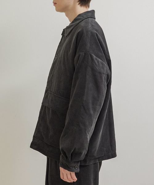JUNRED（ジュンレッド）の「【セットアップ対応】コーデュロイCPOブルゾン（ブルゾン・メンズ・チャコールグレー/ブラウン/オフホワイト・S/M/L）」の19枚目の写真