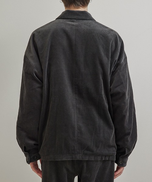 JUNRED（ジュンレッド）の「【セットアップ対応】コーデュロイCPOブルゾン（ブルゾン・メンズ・チャコールグレー/ブラウン/オフホワイト・S/M/L）」の20枚目の写真