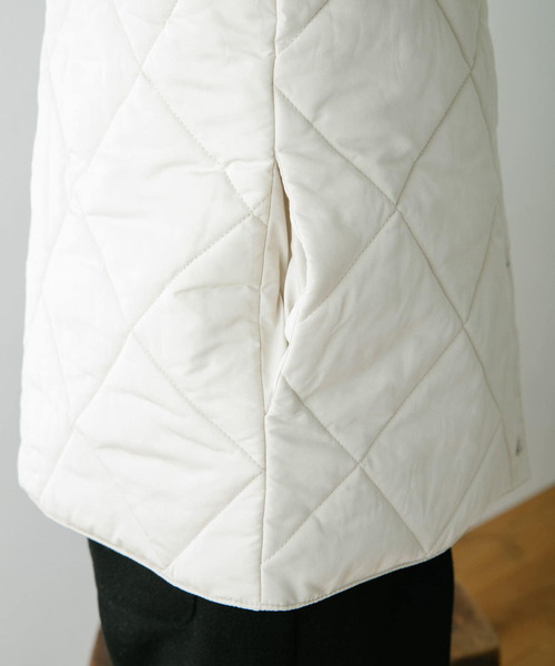 ITEMS URBANRESEARCH(アイテムズ アーバンリサーチ)の「中綿リブ キルティングジャケット(その他アウター・メンズ・ブラック/ベージュ/ネイビー/ブラウン・MEDIUM/LARGE)」の13枚目の写真