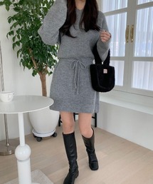 mood for a day | drow rib onepiece/リブニットワンピース(ワンピース)