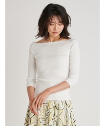 FRAY I.D | デコルテリブニットトップス(ニット/セーター)