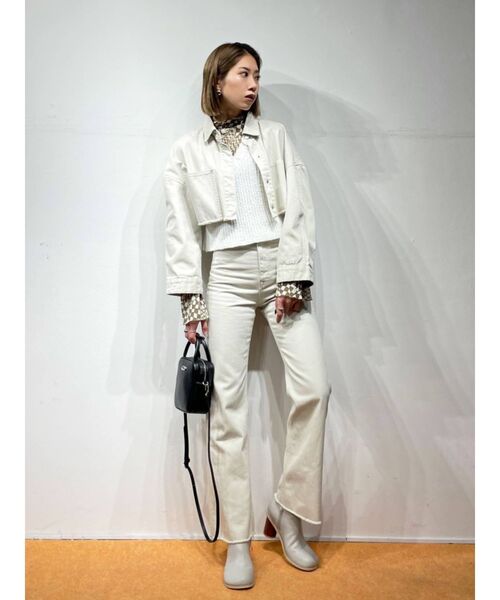 EMODA（エモダ）の「サークルヒールショートブーツ（ブーツ・レディース・ブラック/グレー・SMALL/MEDIUM/LARGE）」の7枚目の写真