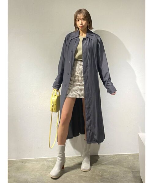 EMODA（エモダ）の「サークルヒールショートブーツ（ブーツ・レディース・ブラック/グレー・SMALL/MEDIUM/LARGE）」の10枚目の写真