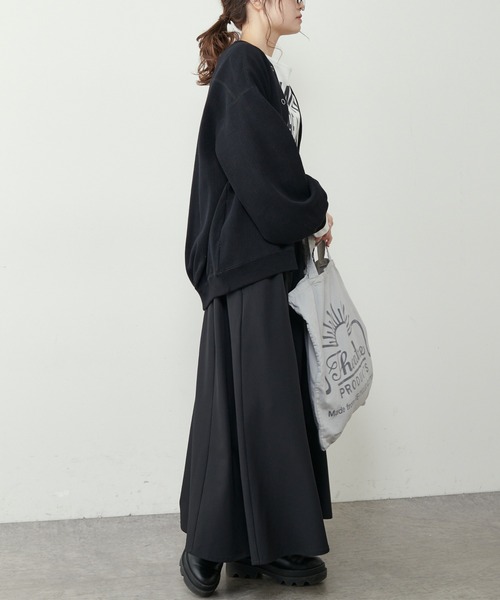 PUAL CE CIN（ピュアルセシン）の「【Du noir】へリンボーン裏毛