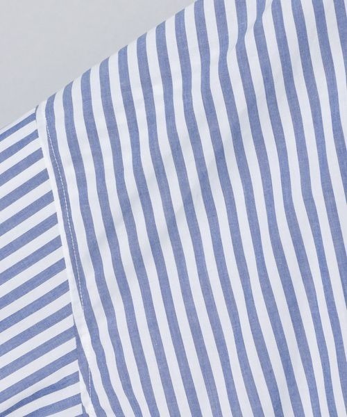 JEANASIS(ジーナシス)の「ロンドンストライプボタンダウンシャツ/270161(シャツ/ブラウス・レディース・グリーン系その他/ブルー系その他/ピンク系その他・FREE)」の6枚目の写真