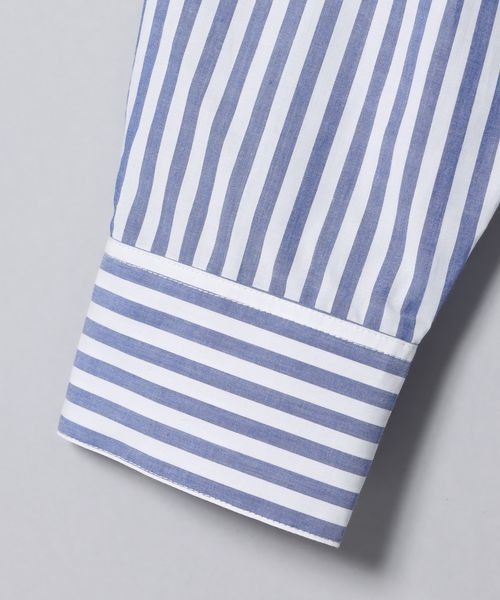 JEANASIS(ジーナシス)の「ロンドンストライプボタンダウンシャツ/270161(シャツ/ブラウス・レディース・グリーン系その他/ブルー系その他/ピンク系その他・FREE)」の7枚目の写真