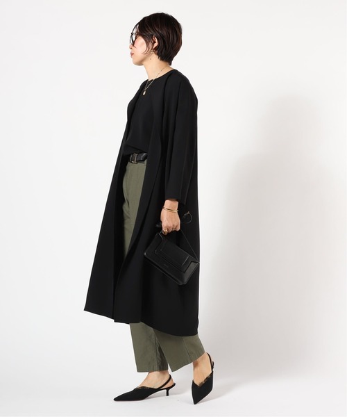 Deuxieme Classe（ドゥーズィエムクラス）の「EDEN ノーカラーコート