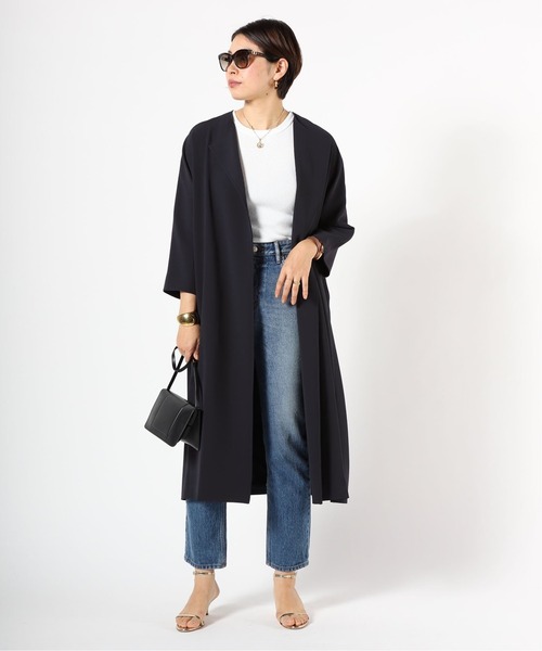 Deuxieme Classe（ドゥーズィエムクラス）の「EDEN ノーカラーコート