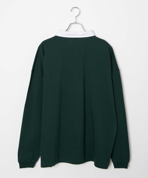 WEGO（ウィゴー）の「WEGO/ビッグラガーシャツ（ポロシャツ・メンズ・ダークグリーン/サックスブルー/その他1/その他2・MEDIUM/LARGE）」の16枚目の写真