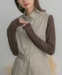 KBF | シースルーコンパクトカットソー(Tシャツ/カットソー)