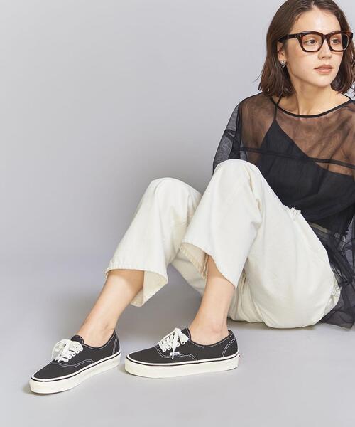 VANS（バンズ）の「＜VANS(バンズ)＞AUTHENTIC オーセンティック スニーカー（スニーカー・レディース・ブラック/ホワイト・5/7/6h/5h/6）」の18枚目の写真