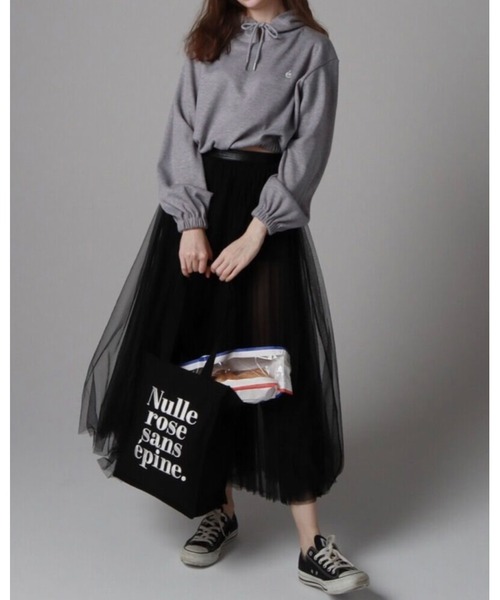 エピヌ グレーパーカー エピヌ グレーパーカー epine（エピヌ）の「e knit hoodie gray