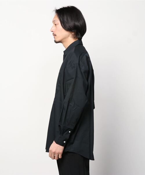 JOHN'S CLOSET(ジョンズクローゼット)の「【i】ブロードビッグレギュラーシャツ(シャツ/ブラウス・メンズ・グリーン/ホワイト/サックスブルー/ブラック/グレイッシュベージュ/ラベンダー/イエロー系その他/サックスブルー系/ホワイト系その他/グリーン系その他/ブラック系その他・MEDIUM/LARGE/X-LARGE)」の18枚目の写真